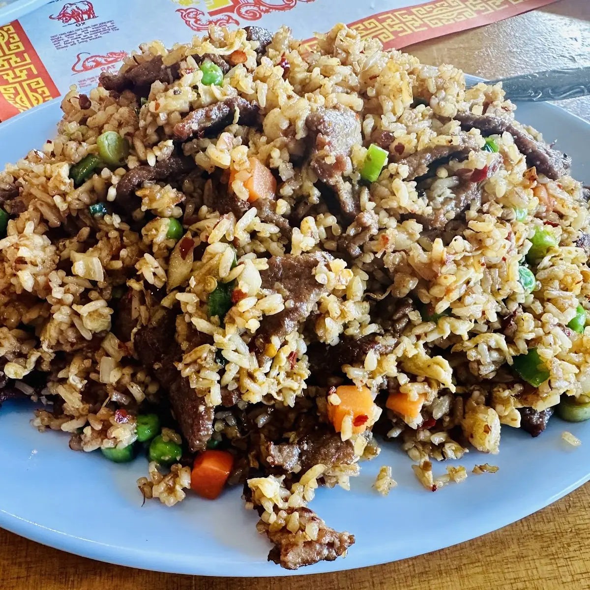 beef fried rice牛肉炒飯
